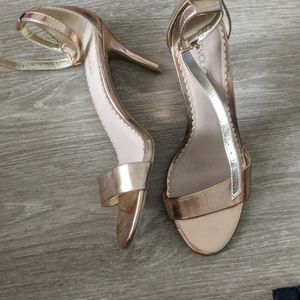 Gold heels